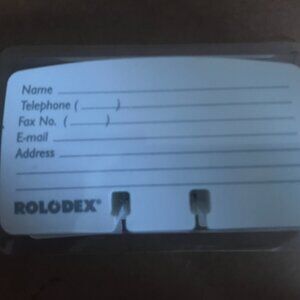 Rolodex® Card File Refills
